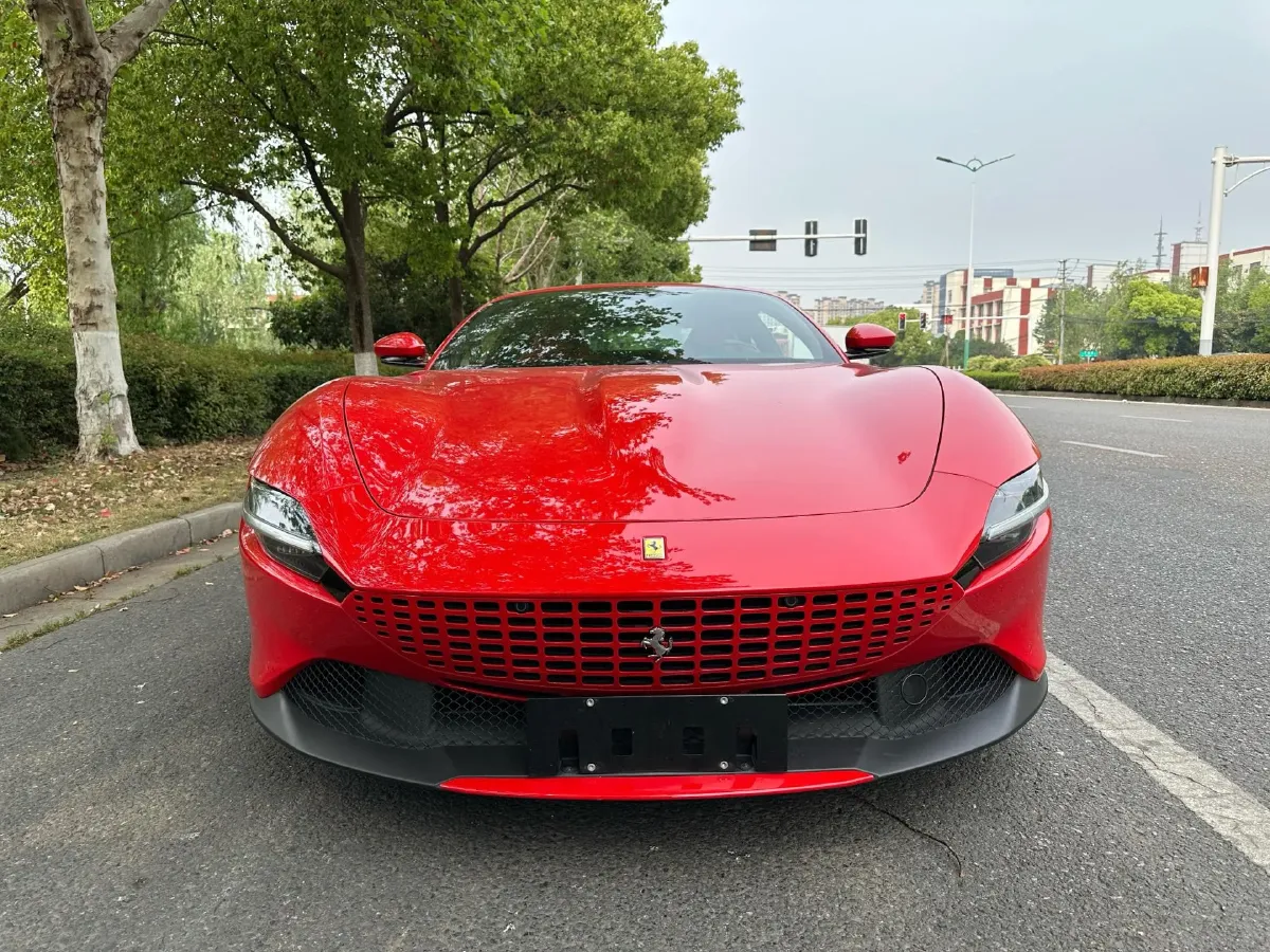2020 Ferrari Roma 3.9T 620HP V8 8DCT,autocango,china used car exporter,china ev exporter,chinese used car exporter,chinese used ev exporter