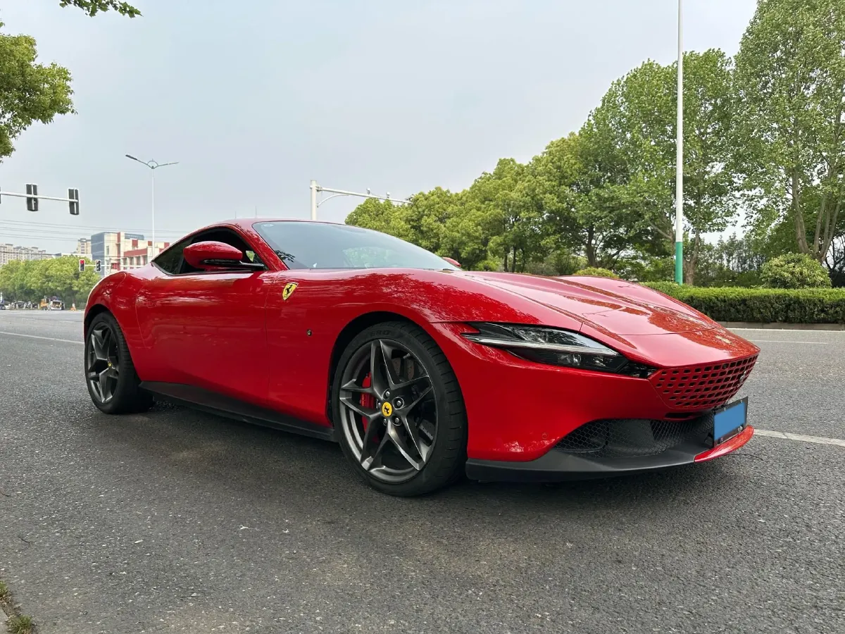 2020 Ferrari Roma 3.9T 620HP V8 8DCT,autocango,china used car exporter,china ev exporter,chinese used car exporter,chinese used ev exporter