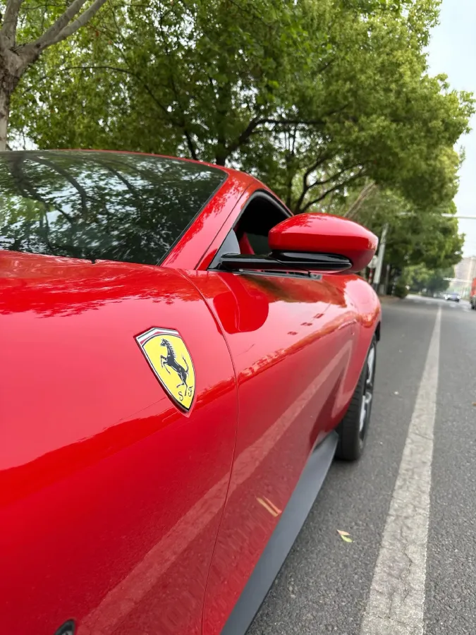 2020 Ferrari Roma 3.9T 620HP V8 8DCT,autocango,china used car exporter,china ev exporter,chinese used car exporter,chinese used ev exporter