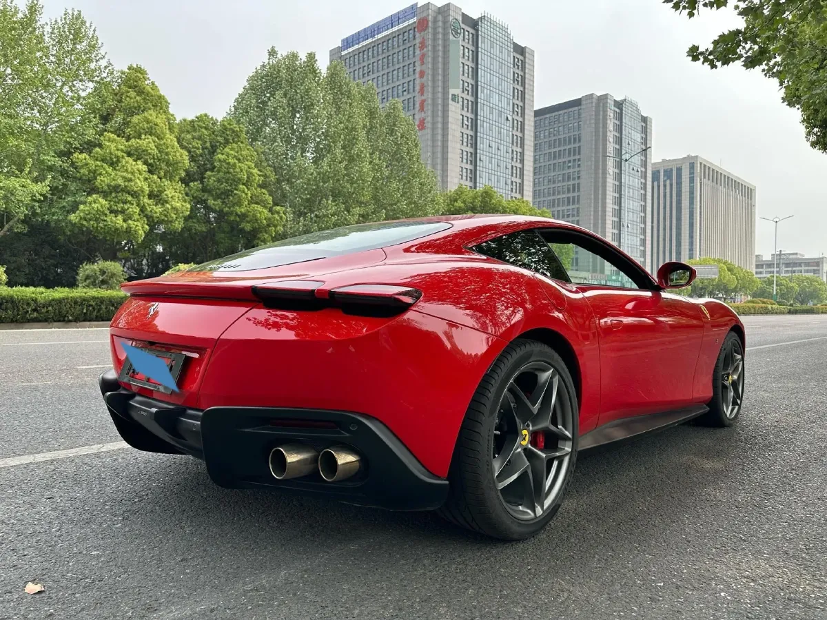 2020 Ferrari Roma 3.9T 620HP V8 8DCT,autocango,china used car exporter,china ev exporter,chinese used car exporter,chinese used ev exporter