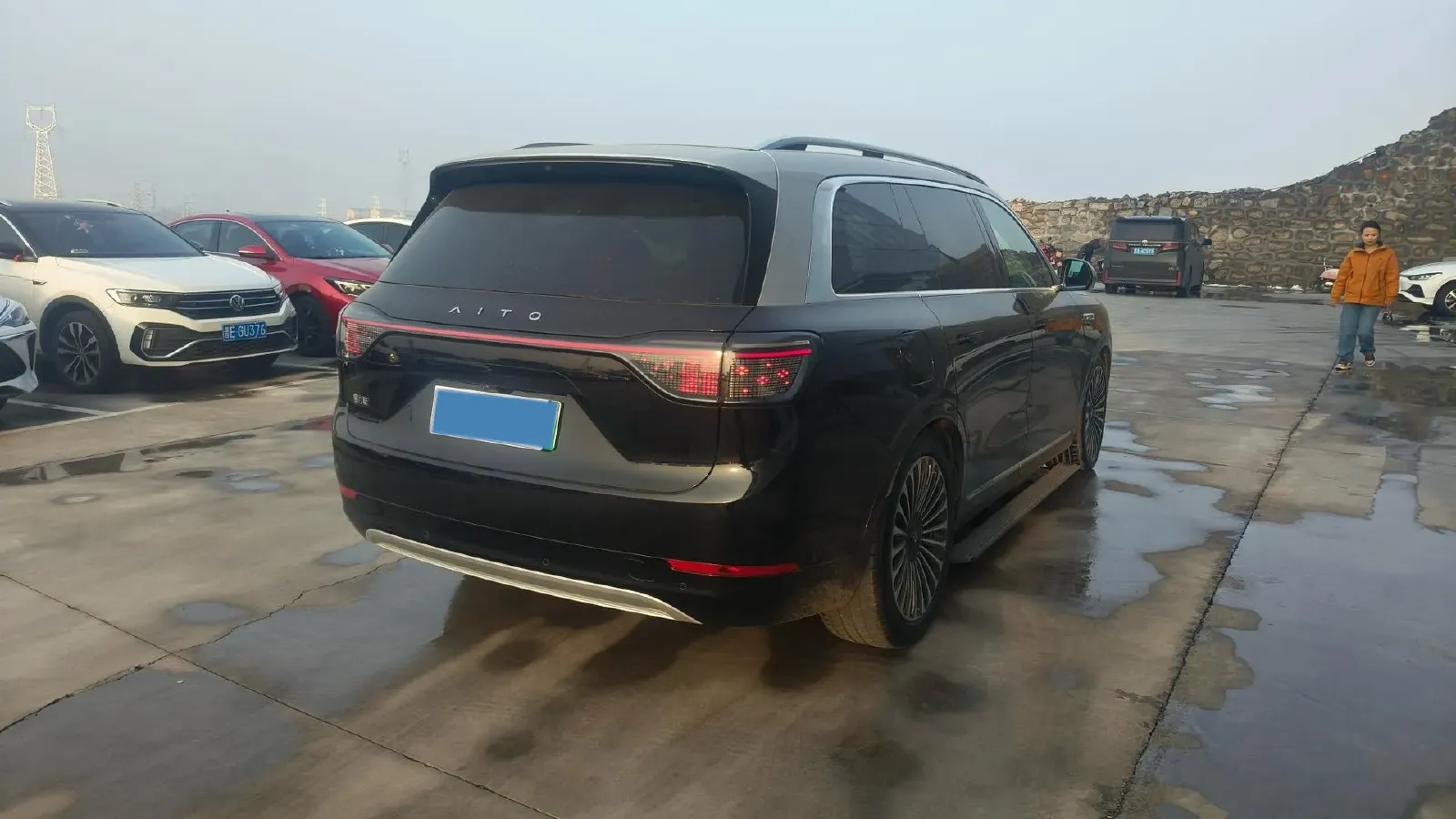 2024 HIMA AITO M9 1.5T 152HP L4 REEV 52KWH,autocango,china used car exporter,china ev exporter,chinese used car exporter,chinese used ev exporter