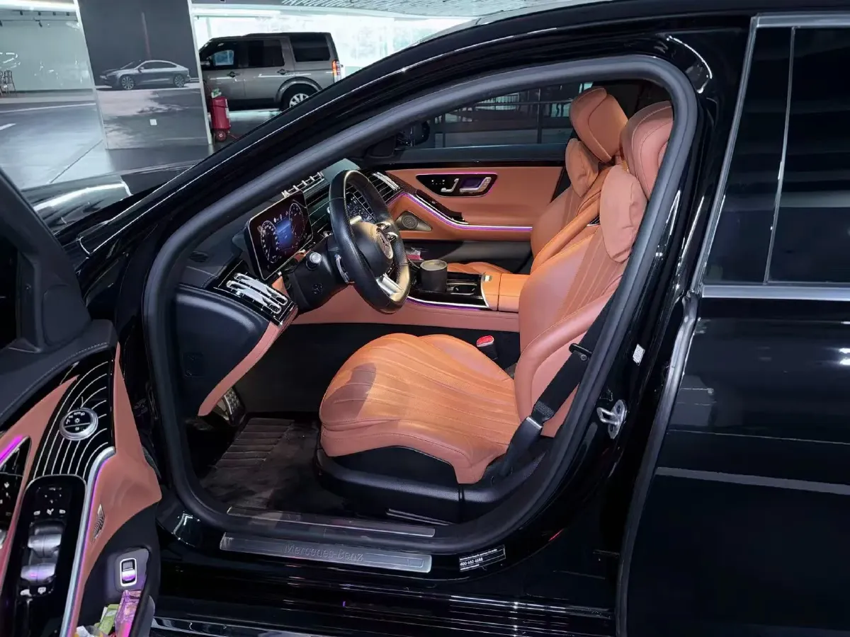 2022 Mercedes-Benz S Class 2.5T 367HP L6 9AT,autocango,china used car exporter,china ev exporter,chinese used car exporter,chinese used ev exporter