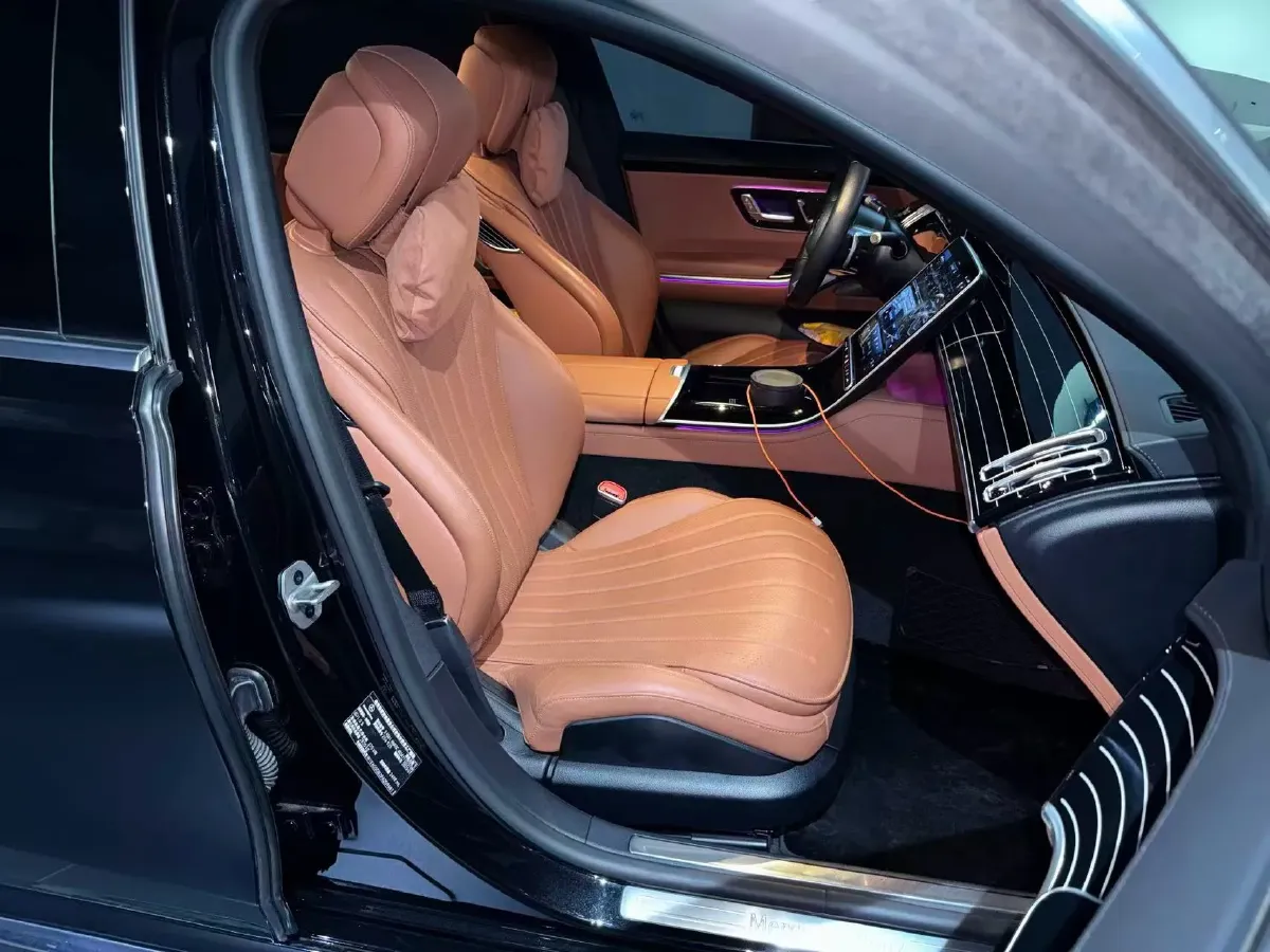 2022 Mercedes-Benz S Class 2.5T 367HP L6 9AT,autocango,china used car exporter,china ev exporter,chinese used car exporter,chinese used ev exporter