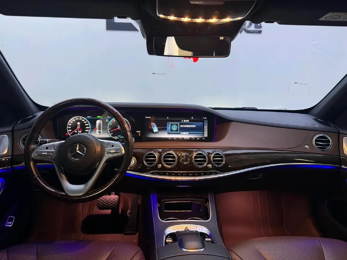 2020 Mercedes-Benz S Class 3.0T 299HP L6 9AT,autocango,china used car exporter,china ev exporter,chinese used car exporter,chinese used ev exporter