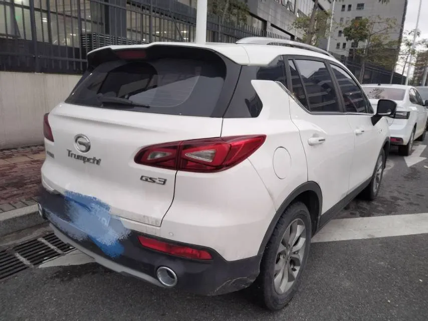 2017 GAC Trumpchi GS3 1.5L 114HP L4 6AT,autocango,china used car exporter,china ev exporter,chinese used car exporter,chinese used ev exporter