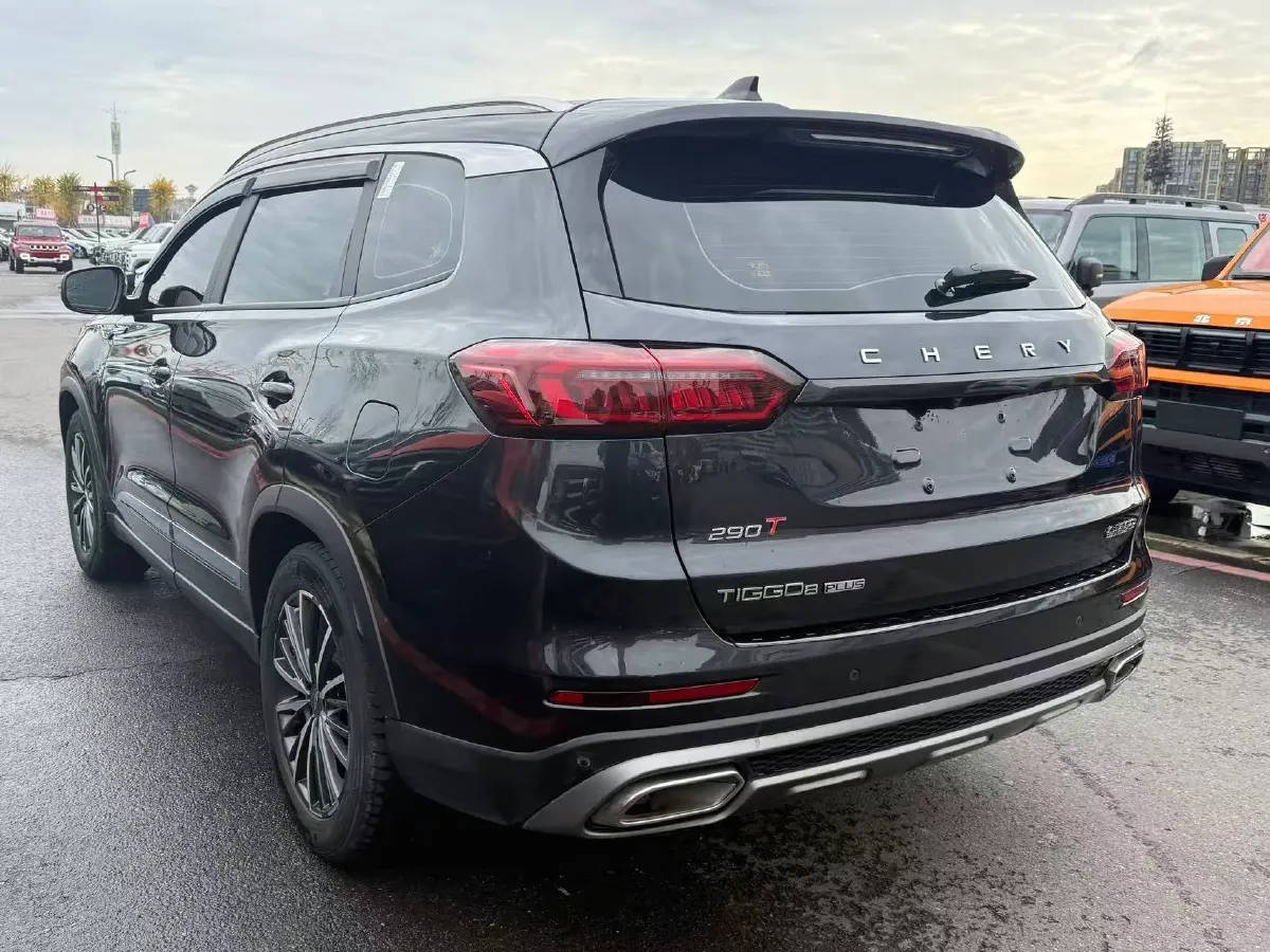 2021 Chery Tiggo 8 Plus 1.6T 197HP L4 7DCT,autocango,china used car exporter,china ev exporter,chinese used car exporter,chinese used ev exporter