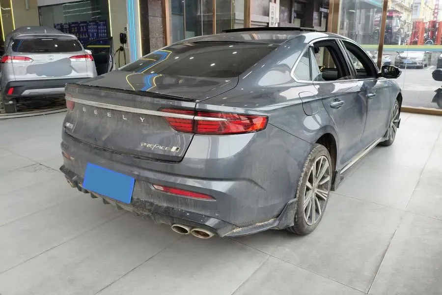 2025 Geely Preface 2.0T 238HP L4 8AT,autocango,china used car exporter,china ev exporter,chinese used car exporter,chinese used ev exporter