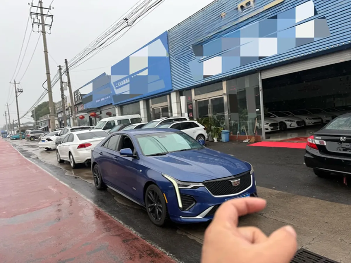 2021 Cadillac CT4 2.0T 237HP L4 8AT,autocango,china used car exporter,china ev exporter,chinese used car exporter,chinese used ev exporter