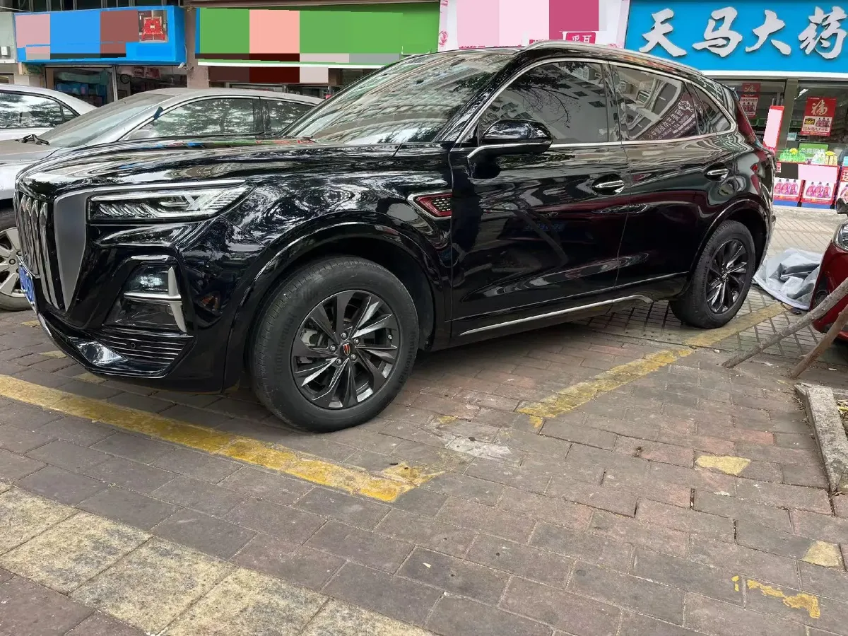 2023 HongQi HS5 2.0T 252HP L4 8AT,autocango,china used car exporter,china ev exporter,chinese used car exporter,chinese used ev exporter