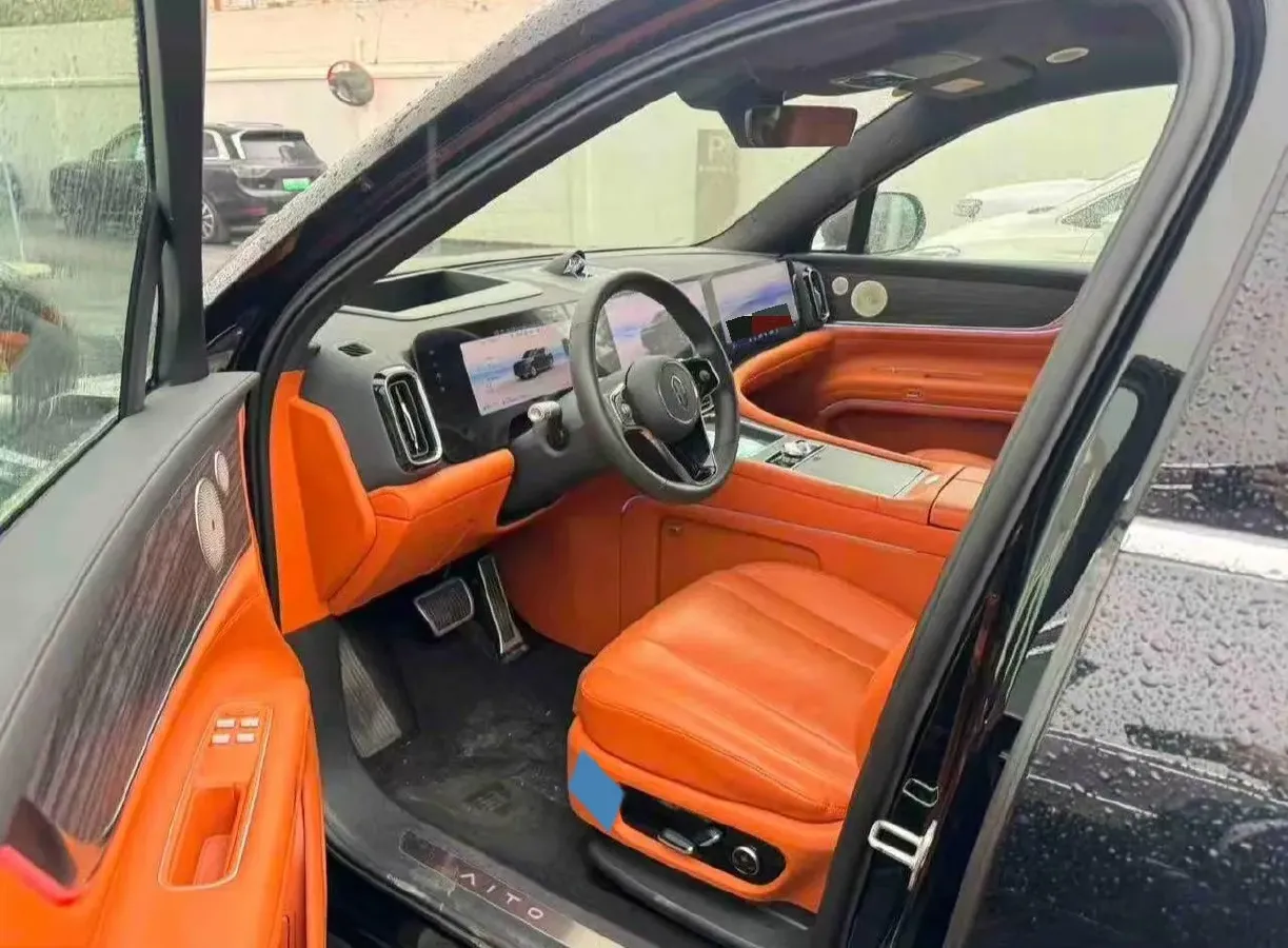 2024 AITO AITO M9 1.5T 152HP L4 REEV 42KWH,autocango,china used car exporter,china ev exporter,chinese used car exporter,chinese used ev exporter