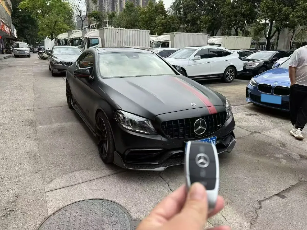2019 Mercedes-Benz C AMG 3.0T 390HP V6 9AT,autocango,china used car exporter,china ev exporter,chinese used car exporter,chinese used ev exporter