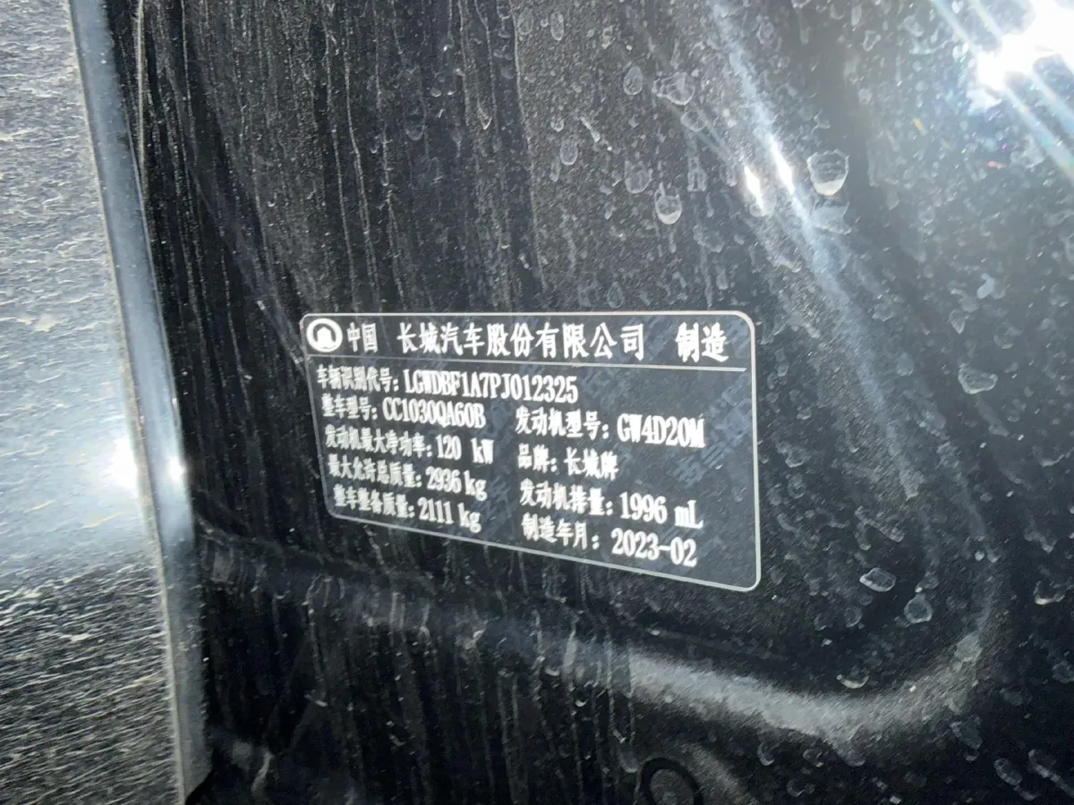 2023 Great Wall Poer 2.0T 166HP L4 8AT,autocango,china used car exporter,china ev exporter,chinese used car exporter,chinese used ev exporter