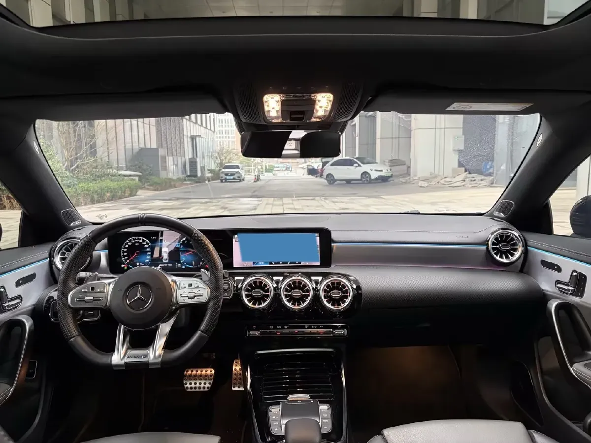 2021 Mercedes-Benz CLA AMG 2.0T 306HP L4 7DCT,autocango,china used car exporter,china ev exporter,chinese used car exporter,chinese used ev exporter