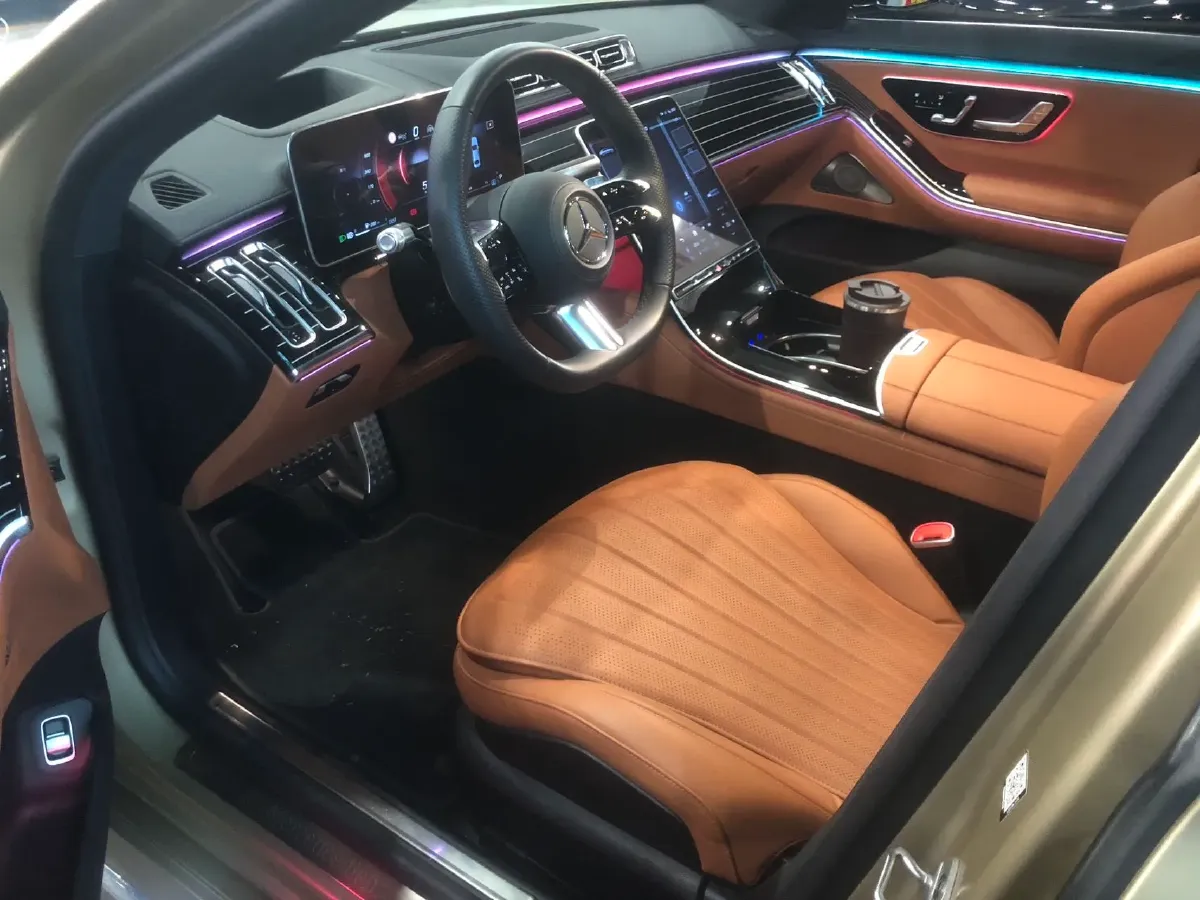 2022 Mercedes-Benz S Class 2.5T 367HP L6 9AT,autocango,china used car exporter,china ev exporter,chinese used car exporter,chinese used ev exporter