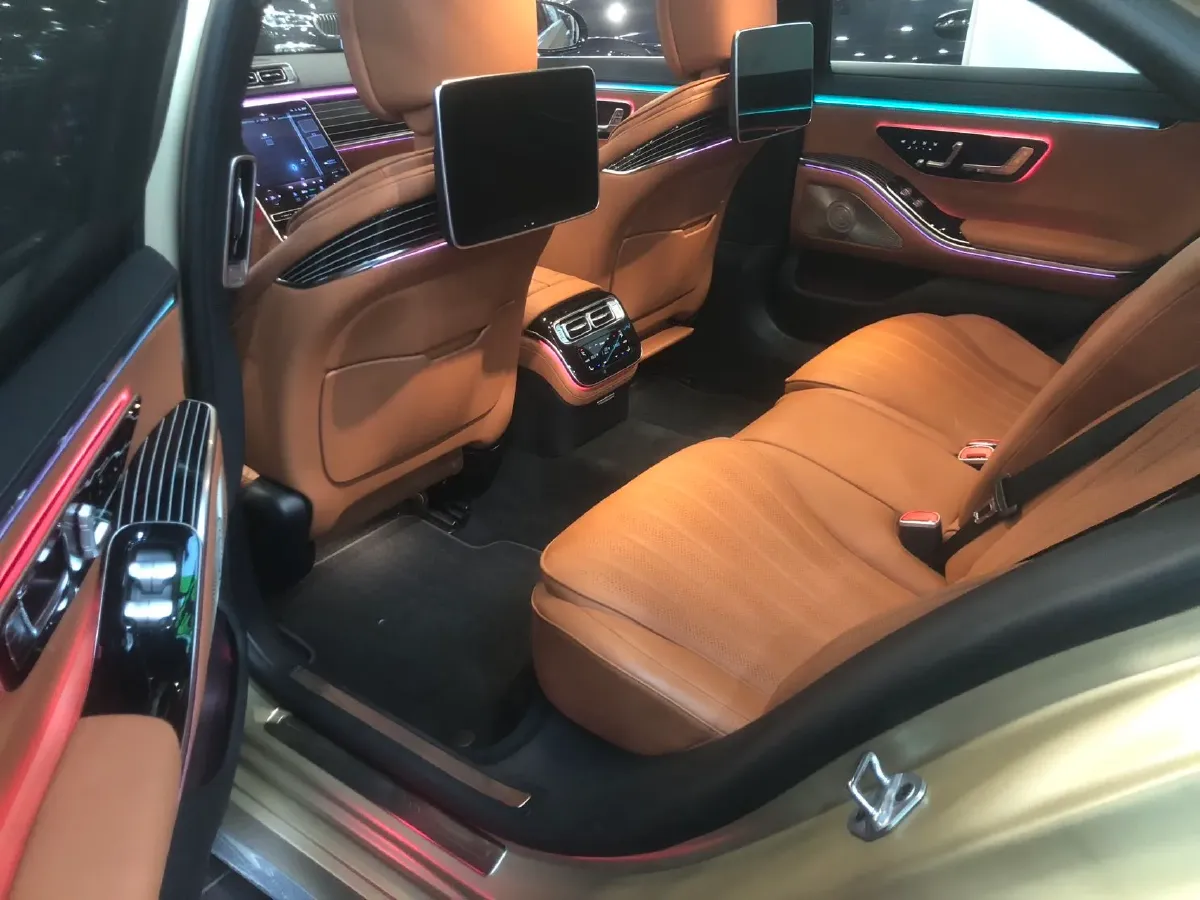 2022 Mercedes-Benz S Class 2.5T 367HP L6 9AT,autocango,china used car exporter,china ev exporter,chinese used car exporter,chinese used ev exporter