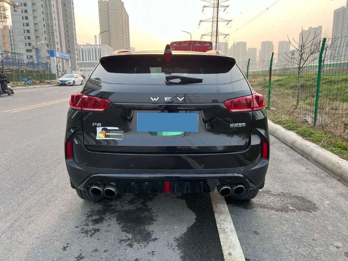 2018 WEY P8 2.0T 234HP L4 6DCT PHEV 12.96KWH,autocango,china used car exporter,china ev exporter,chinese used car exporter,chinese used ev exporter