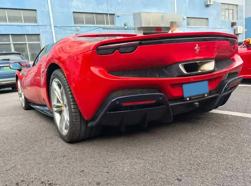 2021 Ferrari 296 3.0T 663HP V6 8DCT PHEV 7.45KWH,autocango,china used car exporter,china ev exporter,chinese used car exporter,chinese used ev exporter