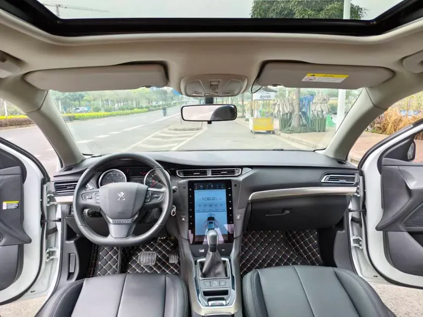 2018 Peugeot 408 1.6T 167HP L4 6AT,autocango,china used car exporter,china ev exporter,chinese used car exporter,chinese used ev exporter