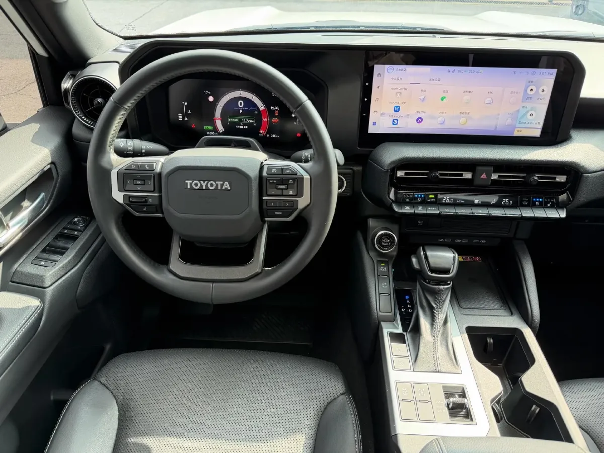 2024 Toyota Land Cruiser Prado 2.4T 282HP L4 8AT Hybrid,autocango,china used car exporter,china ev exporter,chinese used car exporter,chinese used ev exporter