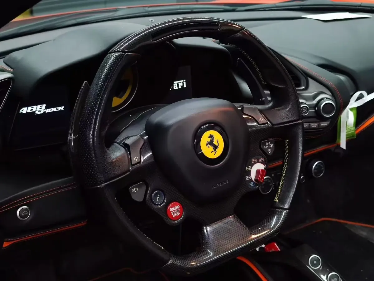 2015 Ferrari 488 3.9T 670HP V8 7DCT,autocango,china used car exporter,china ev exporter,chinese used car exporter,chinese used ev exporter