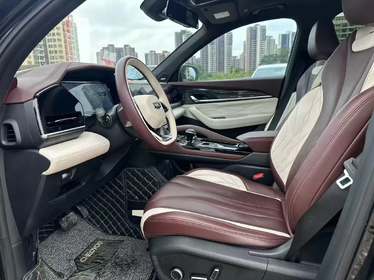 2021 Geely Monjaro 2.0T 218HP L4 7DCT,autocango,china used car exporter,china ev exporter,chinese used car exporter,chinese used ev exporter