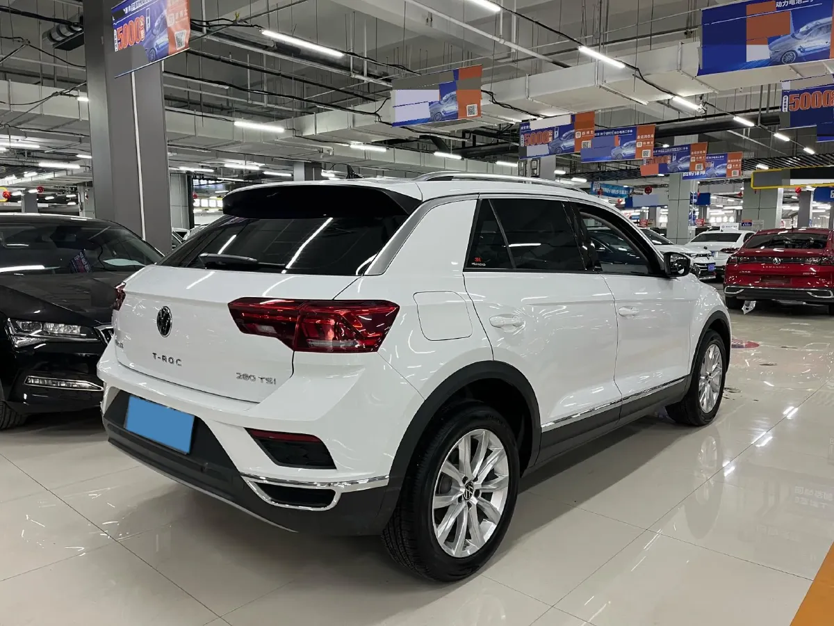 2022 Volkswagen T-Roc 1.4T 150HP L4 7DCT,autocango,china used car exporter,china ev exporter,chinese used car exporter,chinese used ev exporter