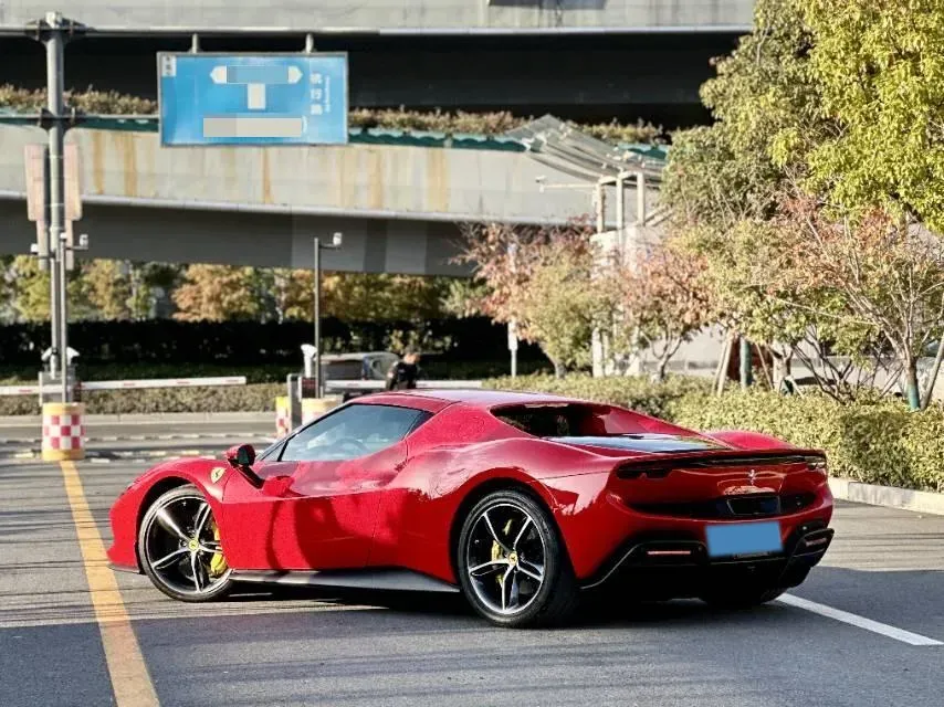 2021 Ferrari 296 3.0T 663HP V6 8DCT PHEV 7.45KWH,autocango,china used car exporter,china ev exporter,chinese used car exporter,chinese used ev exporter