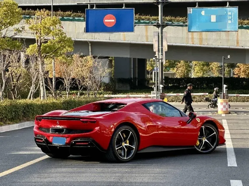 2021 Ferrari 296 3.0T 663HP V6 8DCT PHEV 7.45KWH,autocango,china used car exporter,china ev exporter,chinese used car exporter,chinese used ev exporter