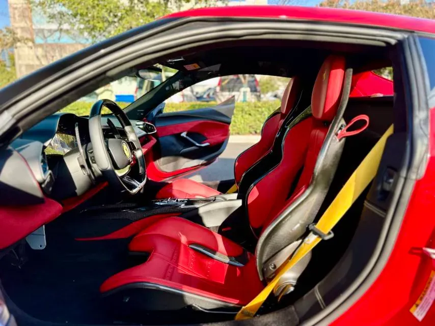 2021 Ferrari 296 3.0T 663HP V6 8DCT PHEV 7.45KWH,autocango,china used car exporter,china ev exporter,chinese used car exporter,chinese used ev exporter