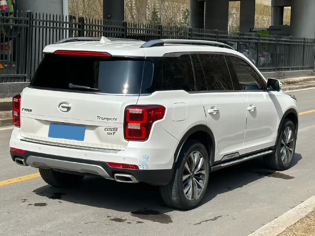 2017 GAC Trumpchi GS8 2.0T 201HP L4 6AT,autocango,china used car exporter,china ev exporter,chinese used car exporter,chinese used ev exporter