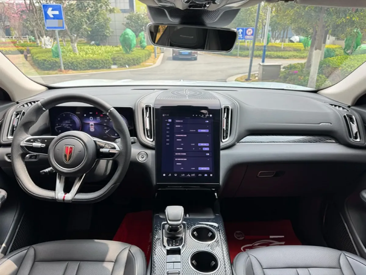 2023 HongQi HS3 1.5T 169HP L4 1DHT Hybrid 1.83KWH,autocango,china used car exporter,china ev exporter,chinese used car exporter,chinese used ev exporter