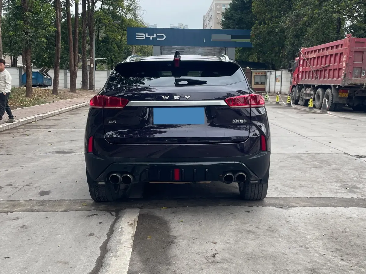 2018 WEY P8 2.0T 234HP L4 6DCT PHEV 12.96KWH,autocango,china used car exporter,china ev exporter,chinese used car exporter,chinese used ev exporter