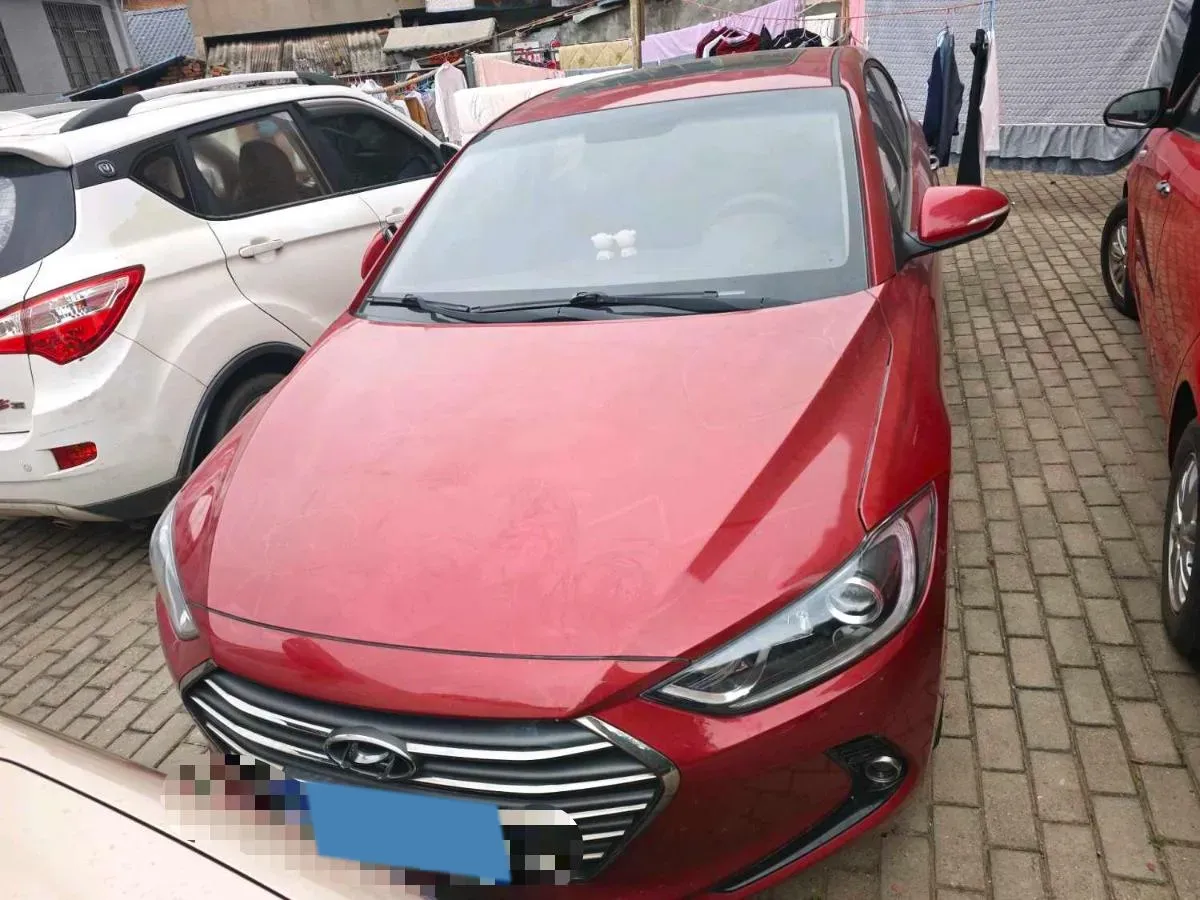 2016 Hyundai Elantra 1.6L 130HP L4 6AT,autocango,china used car exporter,china ev exporter,chinese used car exporter,chinese used ev exporter