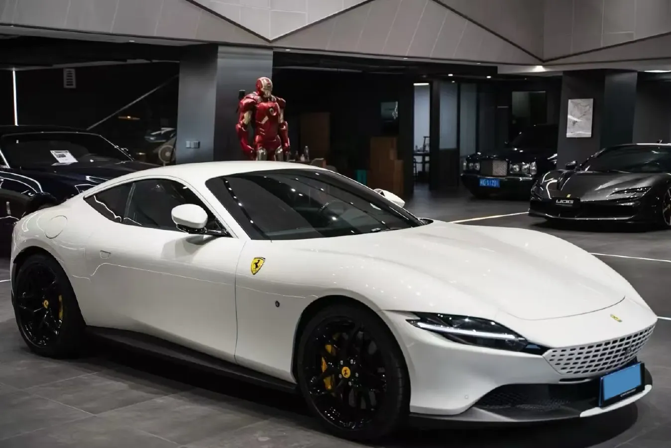 2020 Ferrari Roma 3.9T 620HP V8 8DCT,autocango,china used car exporter,china ev exporter,chinese used car exporter,chinese used ev exporter