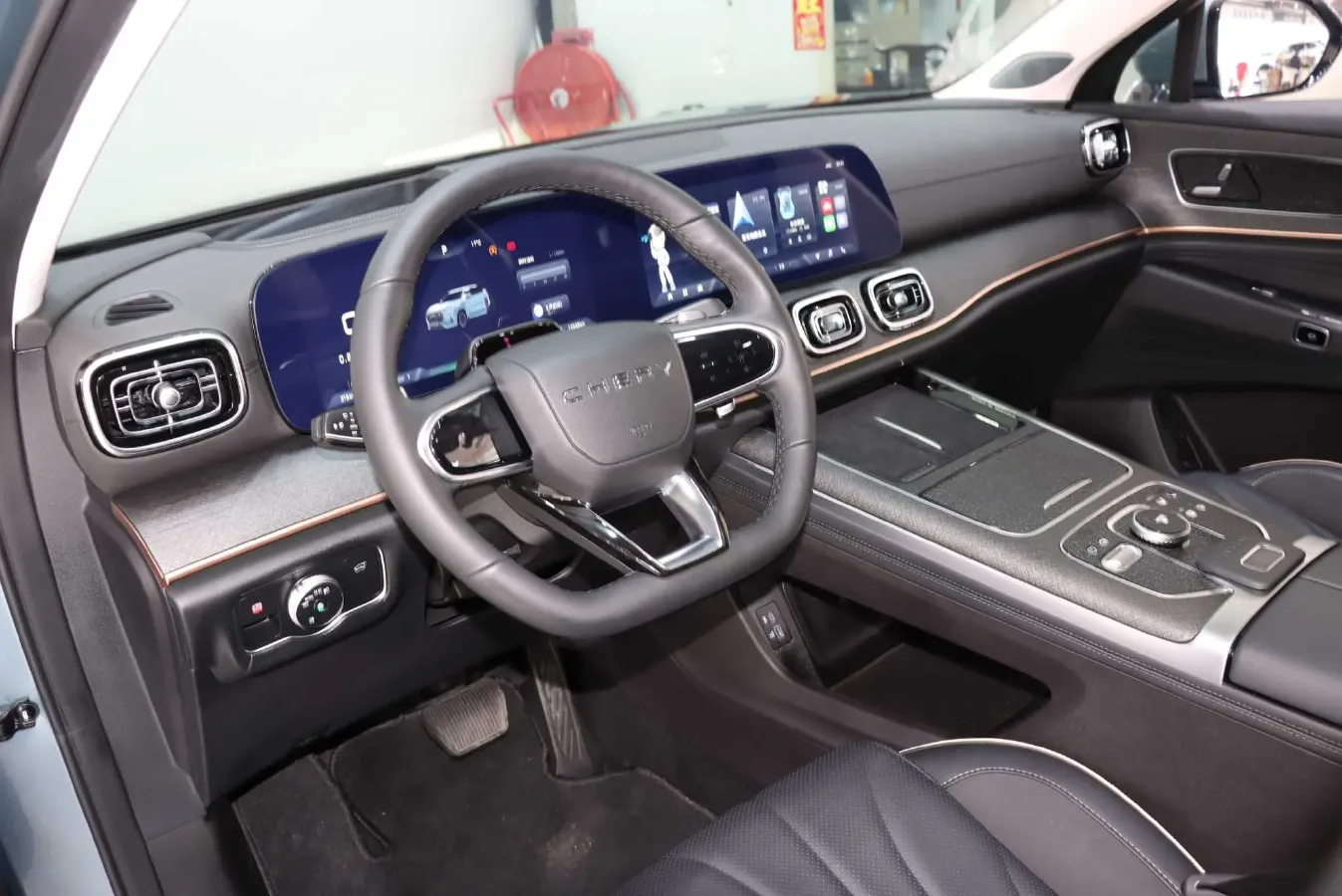 2023 Chery Tiggo 9 2.0T 261HP L4 7DCT,autocango,china used car exporter,china ev exporter,chinese used car exporter,chinese used ev exporter