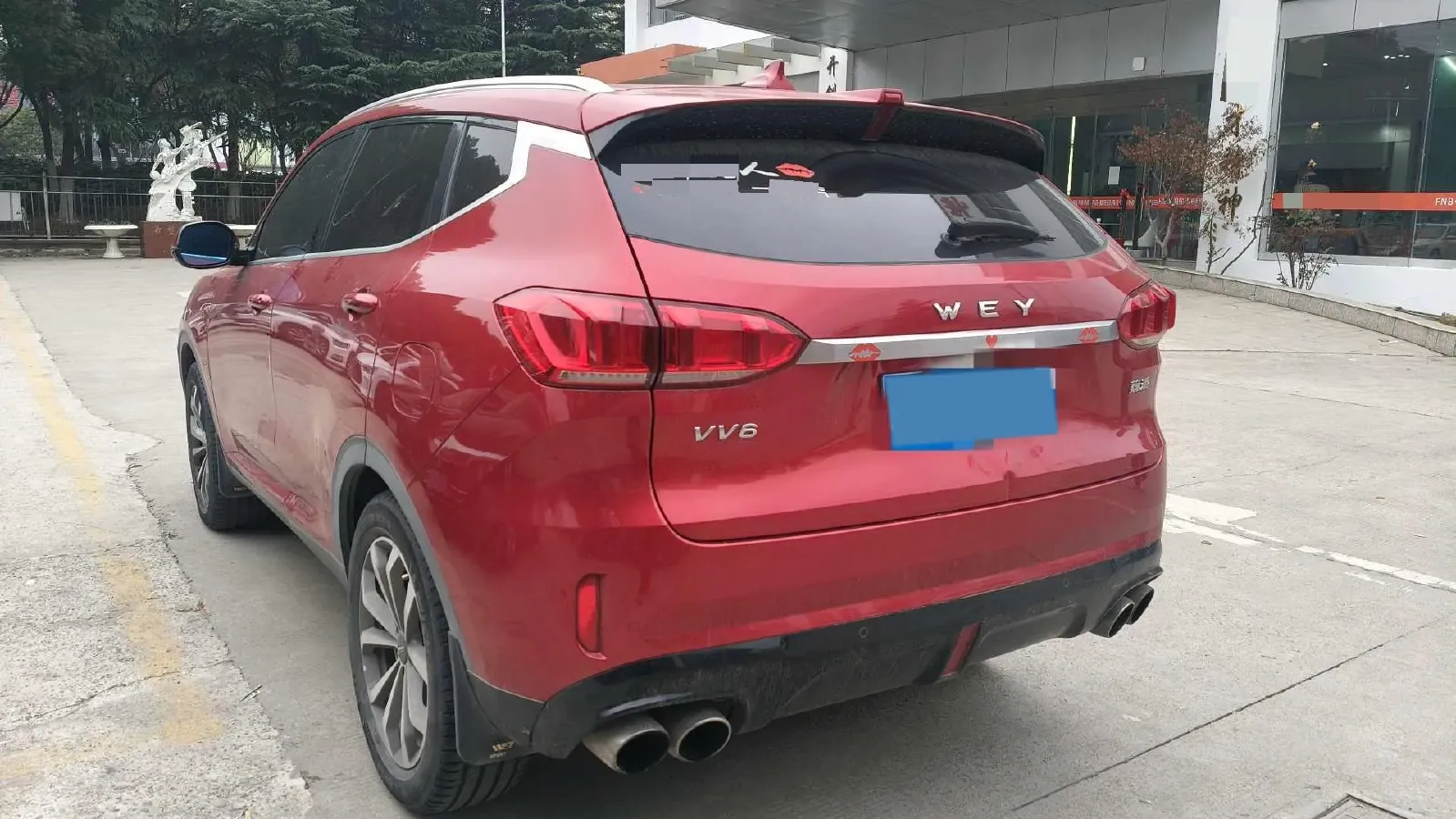 2018 WEY VV6 2.0T 197HP L4 7DCT,autocango,china used car exporter,china ev exporter,chinese used car exporter,chinese used ev exporter