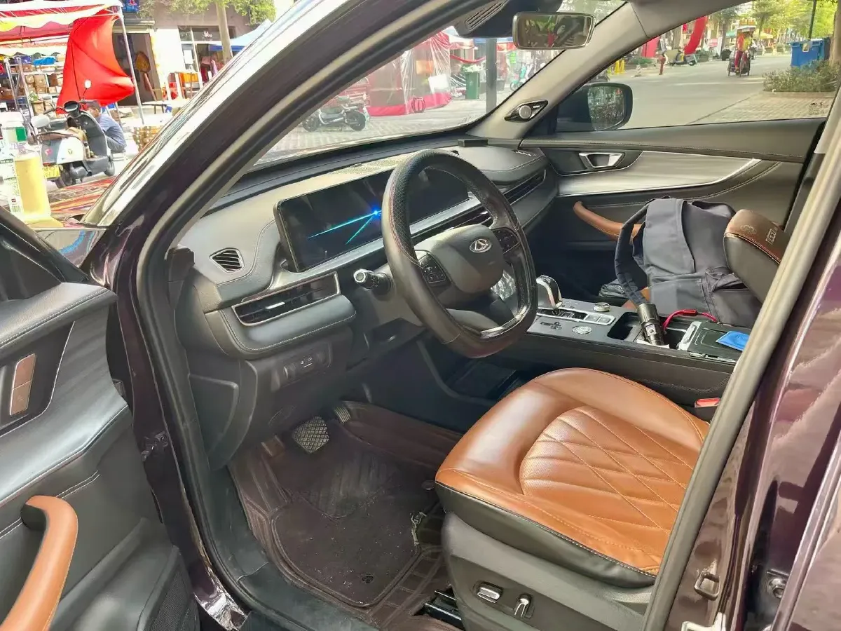 2021 Chery Tiggo 8 Plus 1.6T 197HP L4 7DCT,autocango,china used car exporter,china ev exporter,chinese used car exporter,chinese used ev exporter