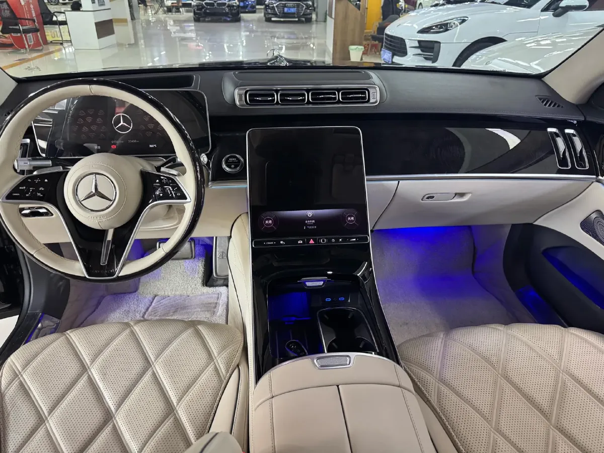 2024 Mercedes-Benz Maybach S Class 3.0T 367HP L6 9AT,autocango,china used car exporter,china ev exporter,chinese used car exporter,chinese used ev exporter
