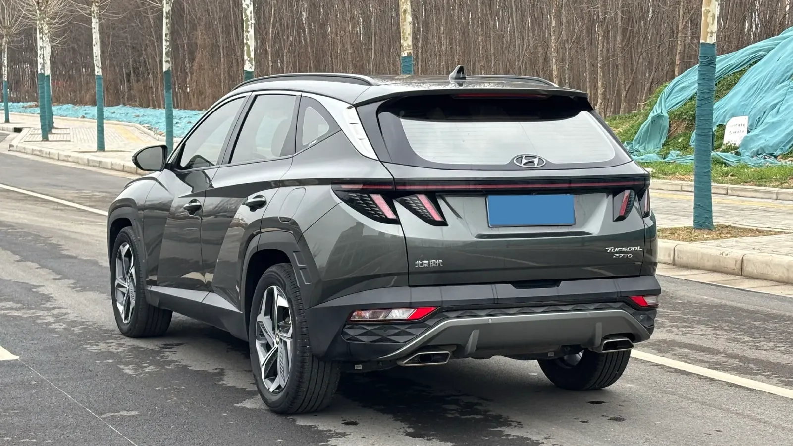 2021 Hyundai Tucson 1.5T 200HP L4 7DCT,autocango,china used car exporter,china ev exporter,chinese used car exporter,chinese used ev exporter