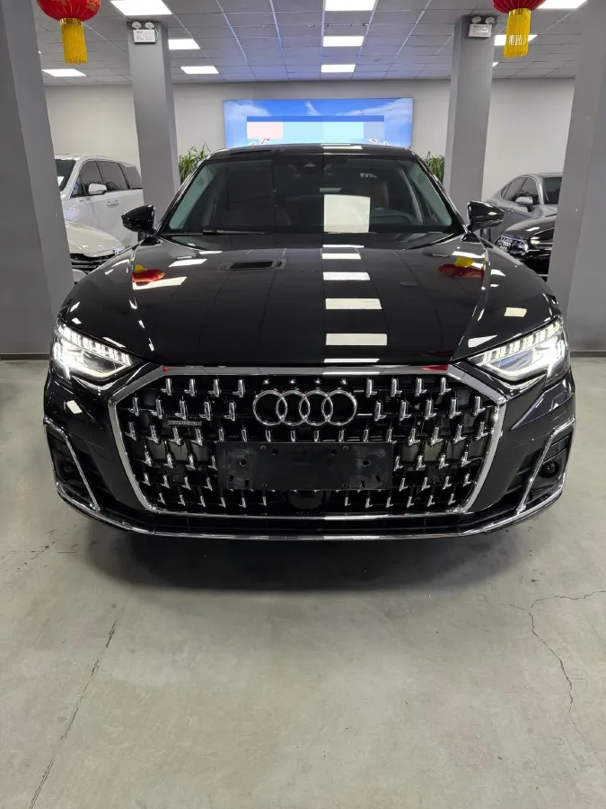 2024 Audi A8 3.0T 340HP V6 8AT,autocango,china used car exporter,china ev exporter,chinese used car exporter,chinese used ev exporter