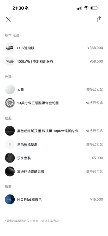 2020 NIO ES6 BEV 100KWH,autocango,china used car exporter,china ev exporter,chinese used car exporter,chinese used ev exporter