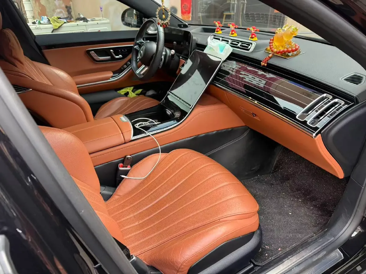2023 Mercedes-Benz S Class 2.5T 367HP L6 9AT,autocango,china used car exporter,china ev exporter,chinese used car exporter,chinese used ev exporter