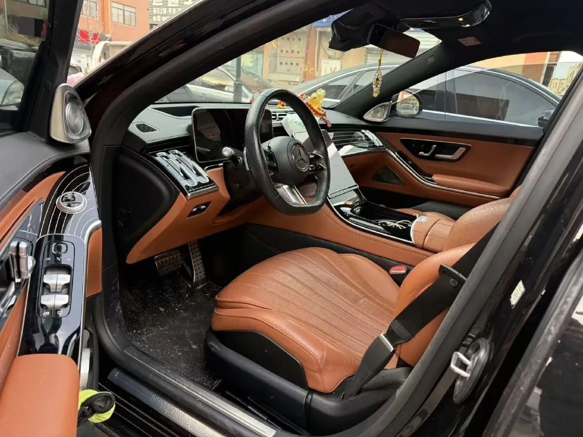 2023 Mercedes-Benz S Class 2.5T 367HP L6 9AT,autocango,china used car exporter,china ev exporter,chinese used car exporter,chinese used ev exporter