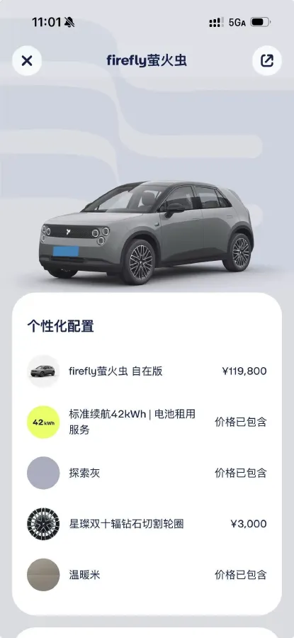 2025 Firefly Firefly BEV,autocango,china used car exporter,china ev exporter,chinese used car exporter,chinese used ev exporter