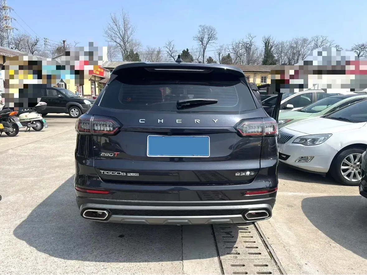 2022 Chery Tiggo 8 Plus 1.6T 197HP L4 7DCT,autocango,china used car exporter,china ev exporter,chinese used car exporter,chinese used ev exporter