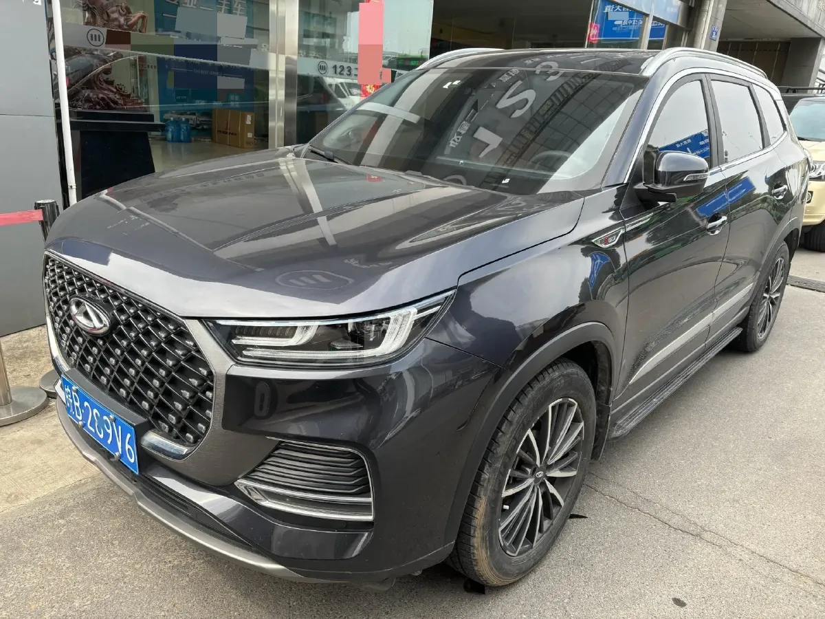 2022 Chery Tiggo 8 Plus 1.6T 197HP L4 7DCT,autocango,china used car exporter,china ev exporter,chinese used car exporter,chinese used ev exporter