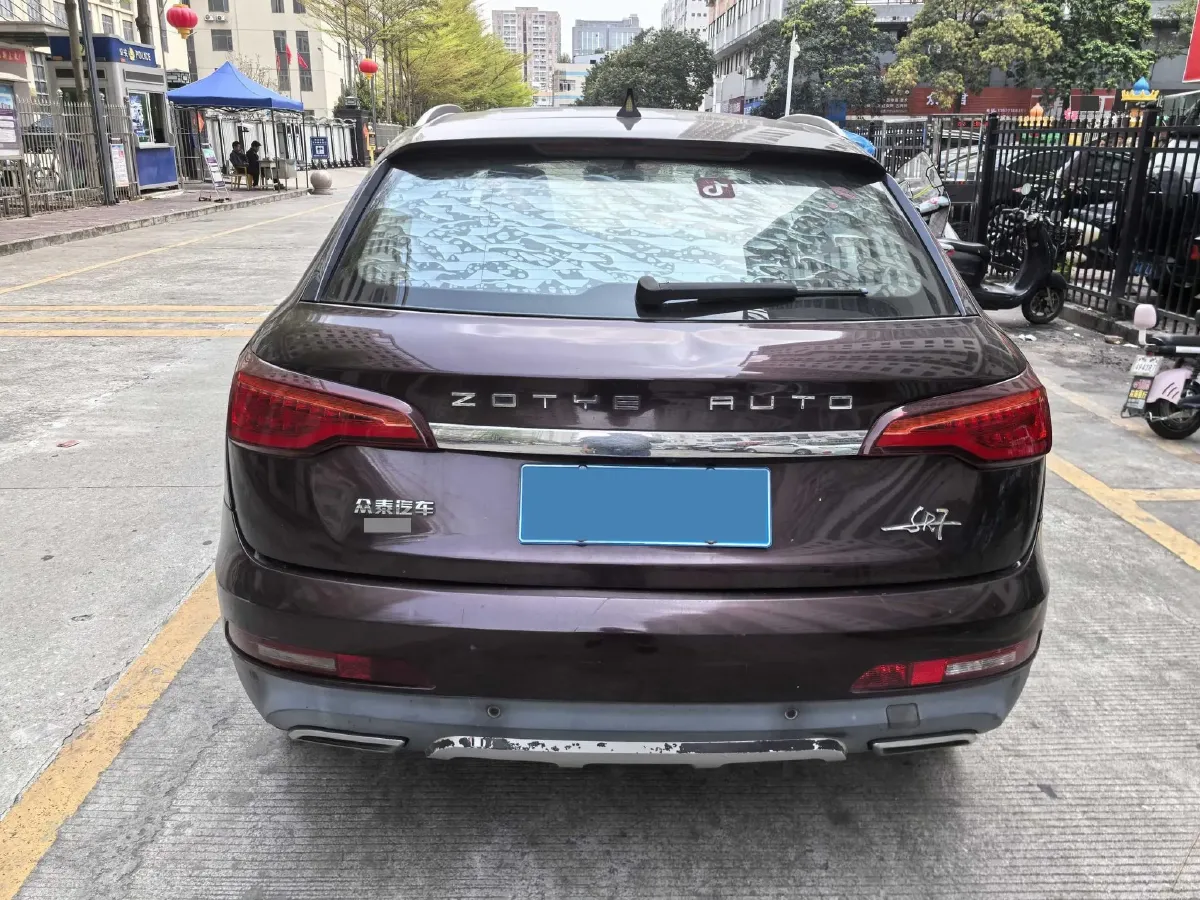 2017 Zotye SR7 1.5T 150HP L4 CVT,autocango,china used car exporter,china ev exporter,chinese used car exporter,chinese used ev exporter