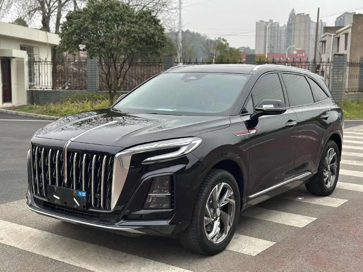 2025 HongQi HS3 1.5T 150HP L4 1DHT PHEV,autocango,china used car exporter,china ev exporter,chinese used car exporter,chinese used ev exporter