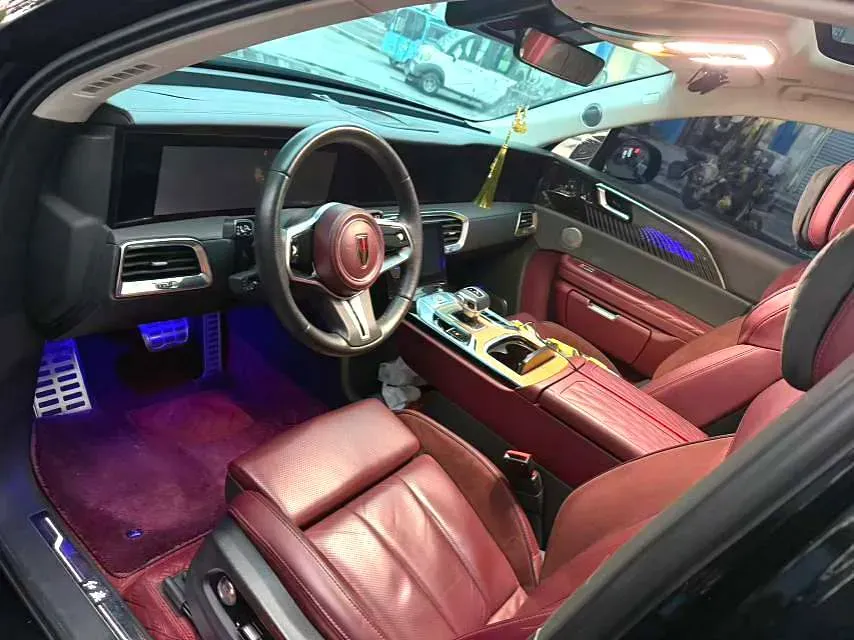 2021 HongQi E-HS9 BEV 84KWH,autocango,china used car exporter,china ev exporter,chinese used car exporter,chinese used ev exporter