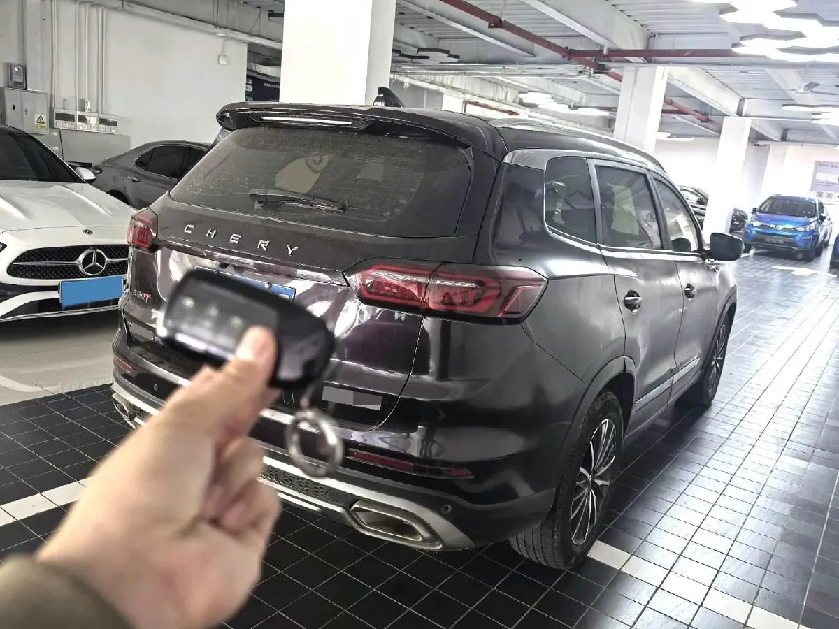 2021 Chery Tiggo 8 Plus 1.6T 197HP L4 7DCT,autocango,china used car exporter,china ev exporter,chinese used car exporter,chinese used ev exporter